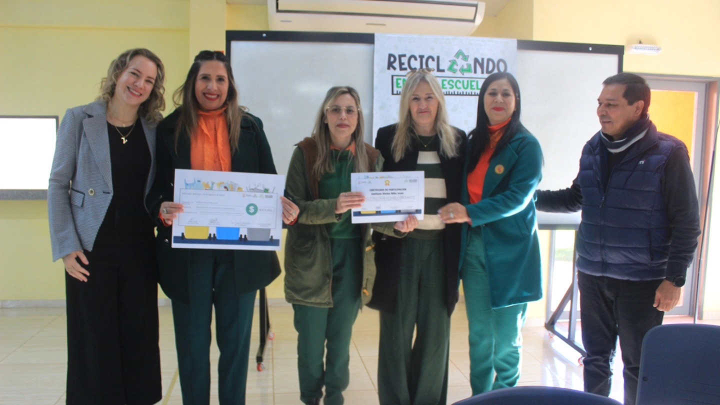 Récord de reciclaje en las escuelas de Eldorado