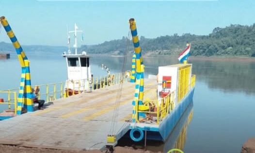Servicio de balsa Eldorado–Mayor Otaño en agosto