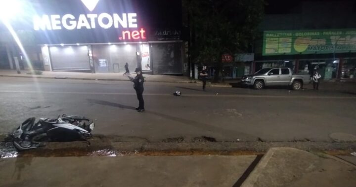 Un motociclista de 19 años falleció en un siniestro vial en el centro de Eldorado