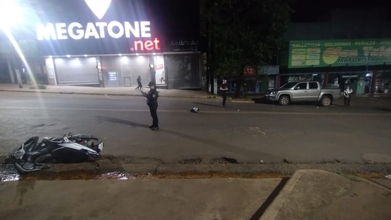 Un motociclista de 19 años falleció en un siniestro vial en el centro de Eldorado