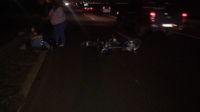 Una joven de 19 años resultó herida tras despistar con su motocicleta