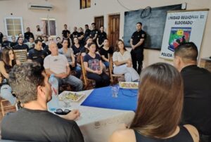 Policía y referentes coordinaron acciones frente a la violencia de género