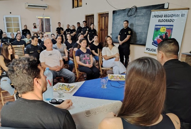 Policía y referentes coordinaron acciones frente a la violencia de género