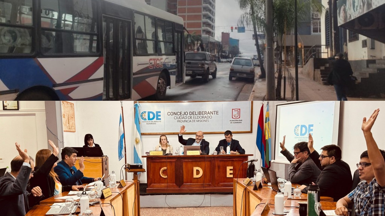 Concejales de Eldorado pliego transporte urbano