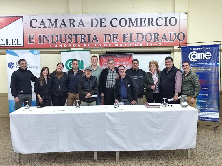 La Cámara de Comercio de Eldorado convocó a su Asamblea General Ordinaria para renovar autoridades