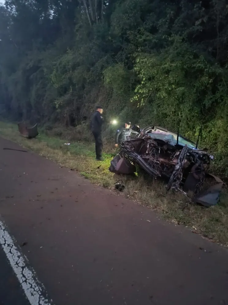 Un lesionado grave tras despiste de auto