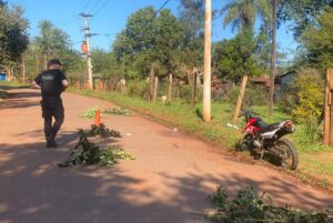 motociclista perdió la vida eldorado