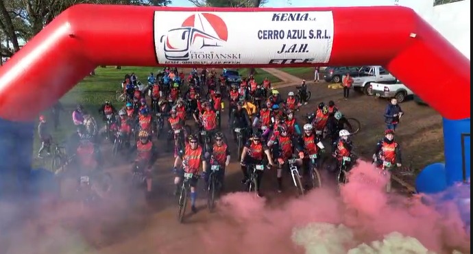 primera travesía de MTB en Mado