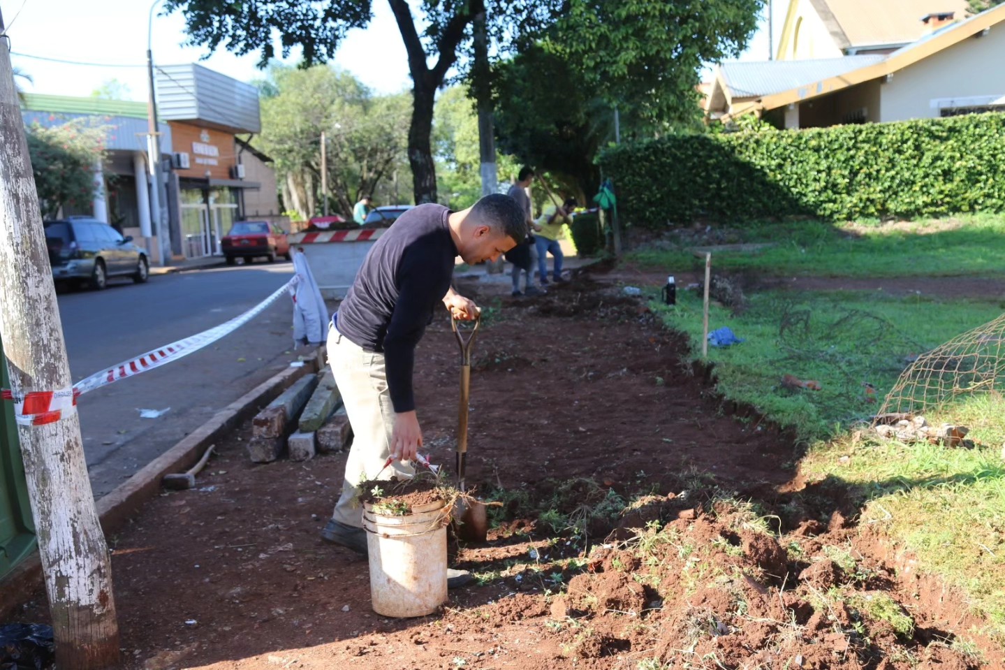 Avanzan las obras de veredas en Eldorado
