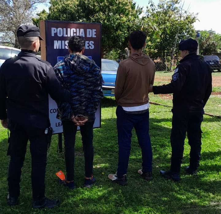 Detuvieron a dos hombres acusados de atacar a piedrazos a un motociclista