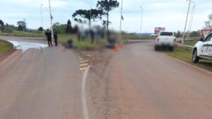 Dos motociclistas resultaron heridos