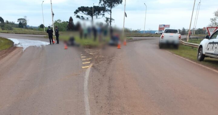 Dos motociclistas resultaron heridos