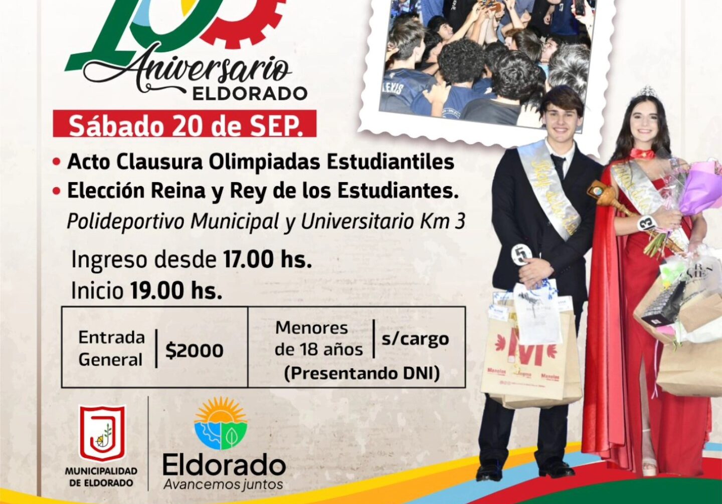 Eldorado cierre de las Olimpiadas 2025