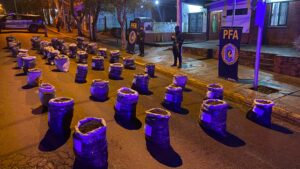Incautan más de 850 kilos de marihuana en Eldorado