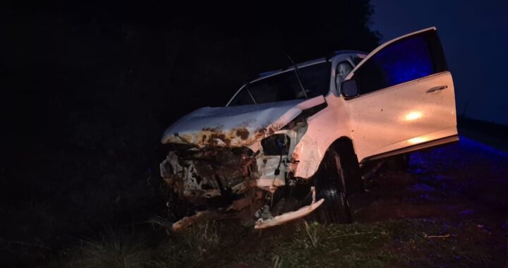 Tres personas sufrieron lesiones tras un despiste en Misiones