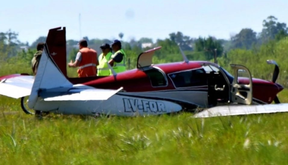 Una avioneta que se dirigía a Eldorado tuvo que realizar un aterrizaje de emergencia