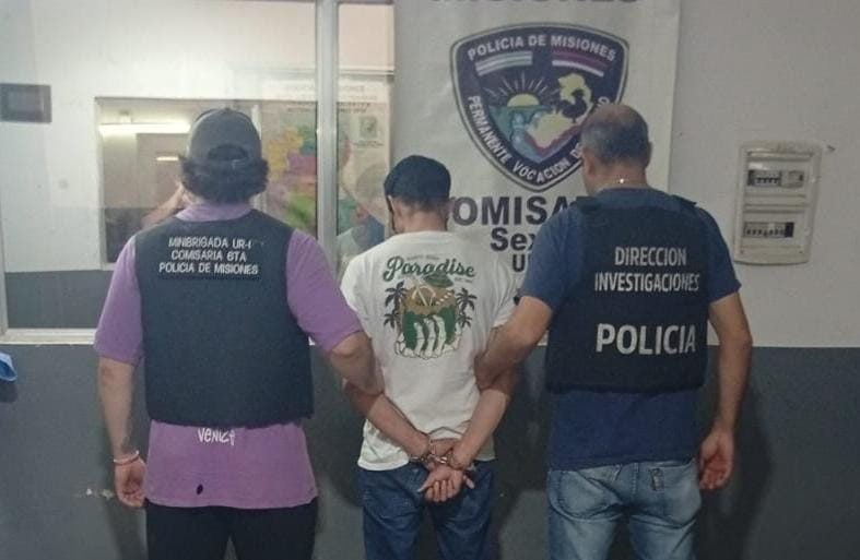 Violó la prisión domiciliaria y fue capturado haciendo un boquete para robar en un depósito
