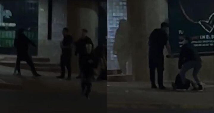 pelea en el centro de Eldorado