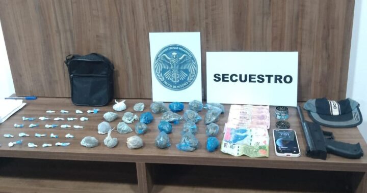 adolescente de 16 años tenía en su poder drogas