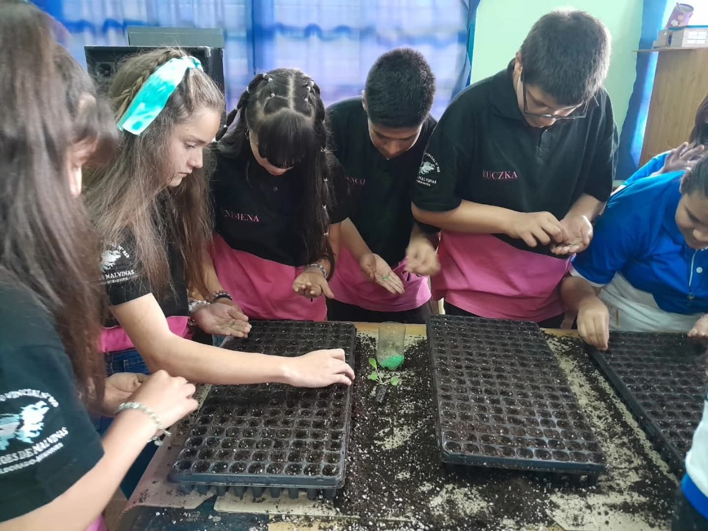 Eldorado impulsa el programa huertas escolares