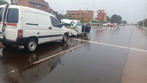 triple choque en la Ruta 12