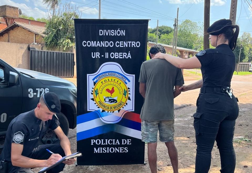 Arrestaron a un hombre que atacó a su hermano y padre