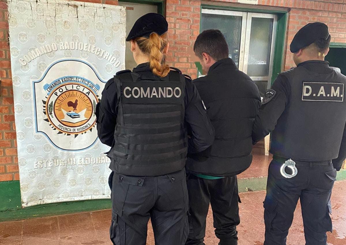 Detuvieron a un hombre por amenazar con un cuchillo a su expareja en Eldorado