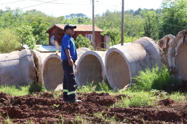 Eldorado refuerza su infraestructura pluvial