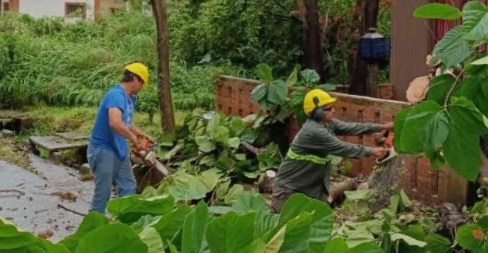 Eldorado refuerza tareas de limpieza y mantenimiento tras las intensas lluvias