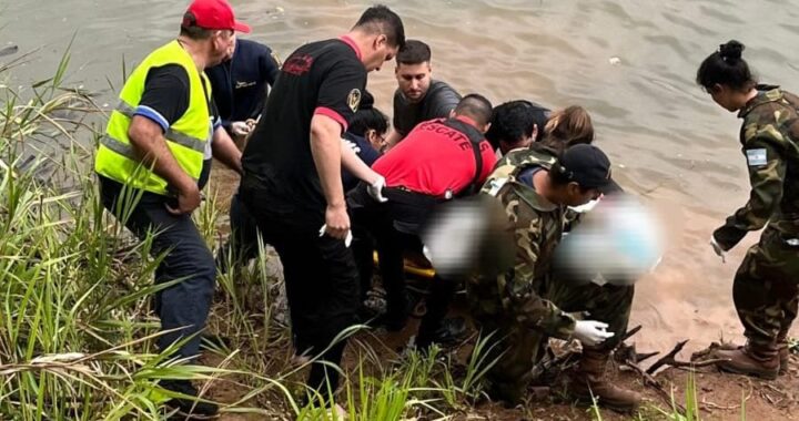 Hallaron el cuerpo del joven que había desaparecido en aguas del río Paraná