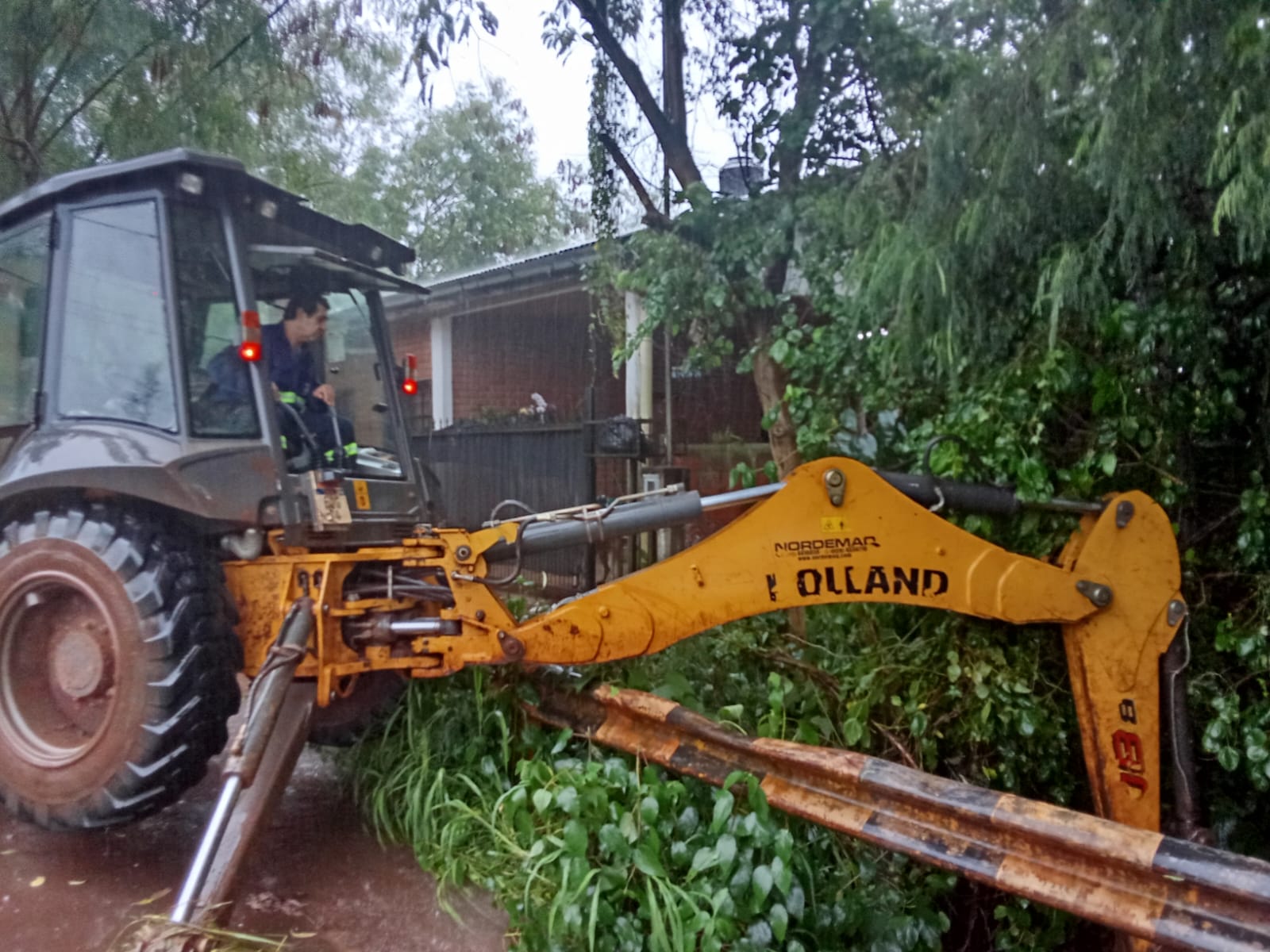 Eldorado asiste a familias afectadas por el temporal de las últimas horas en la región