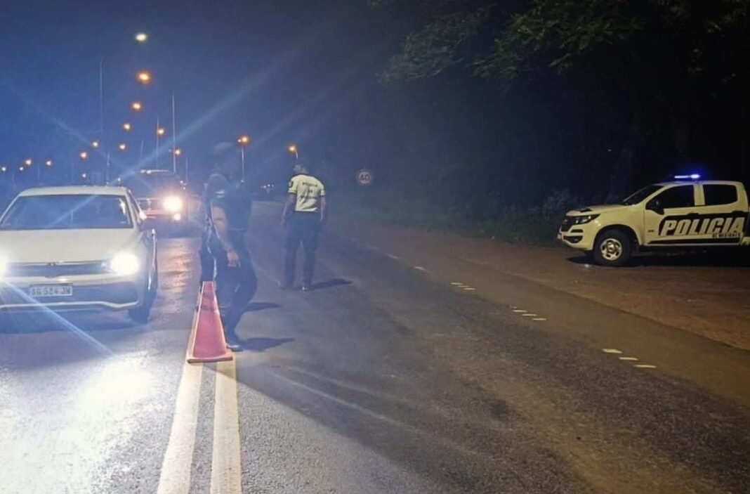 Cae una mujer con un arma y cocaína durante un control en la Ruta Provincial 1