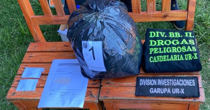 Frustraron una transacción de droga y secuestraron marihuana