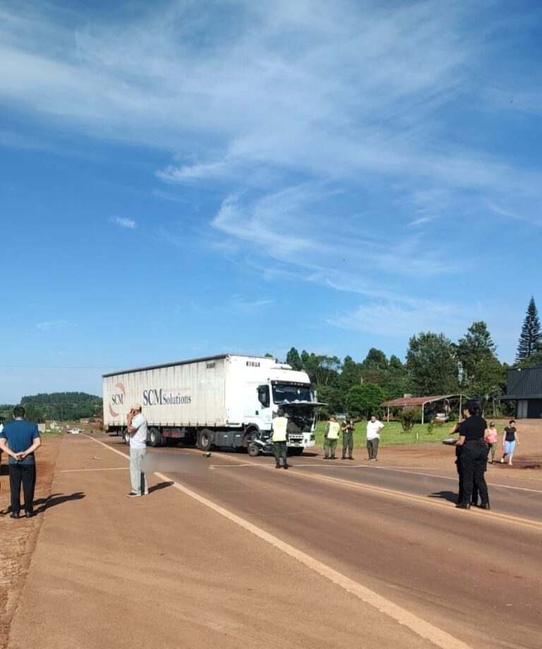 Un hombre falleció tras un siniestro vial en la Ruta Nacional 14