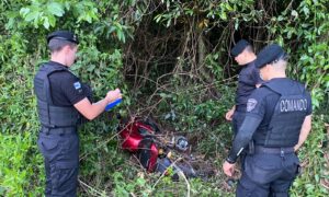 Recuperaron en Eldorado una moto robada en Buenos Aires
