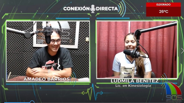 el consejo de la kinesióloga Ludmila Benítez para una vida laboral más sana