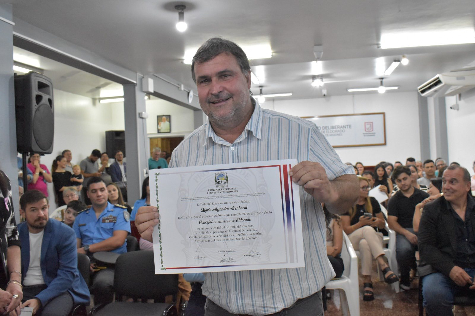 trasladan a Alejandro Arenhardt a Posadas