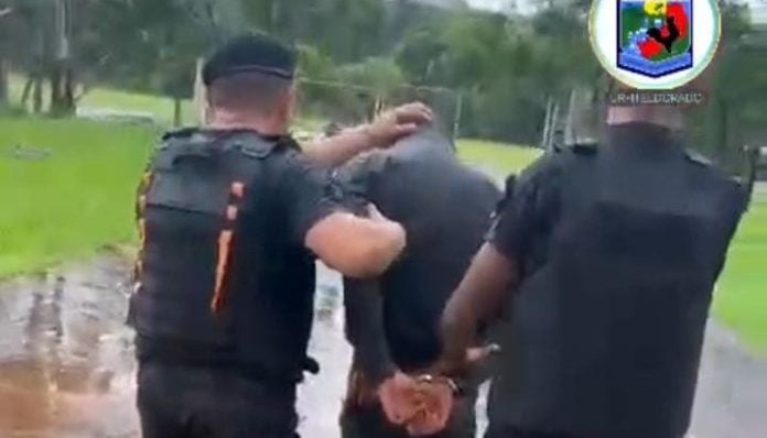 Dos hombres fueron detenidos in fraganti