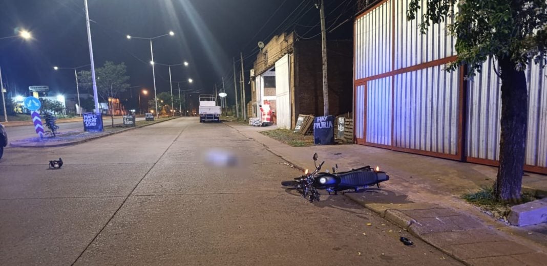 Falleció un motociclista de 48 años tras despistar esta madrugada
