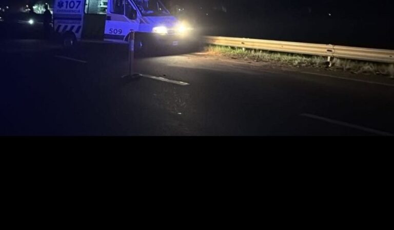 Murió un motociclista de 55 años tras un despiste fatal