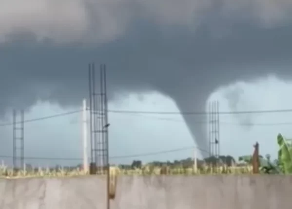 Registran un tornado en Paraguay
