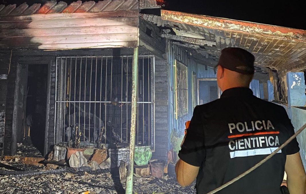 anciano murio atrapado en incendio
