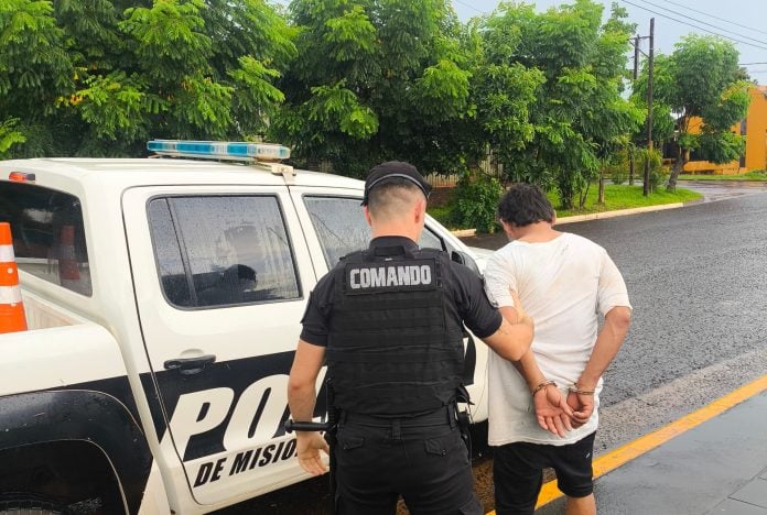 detenido maltratar a su madre