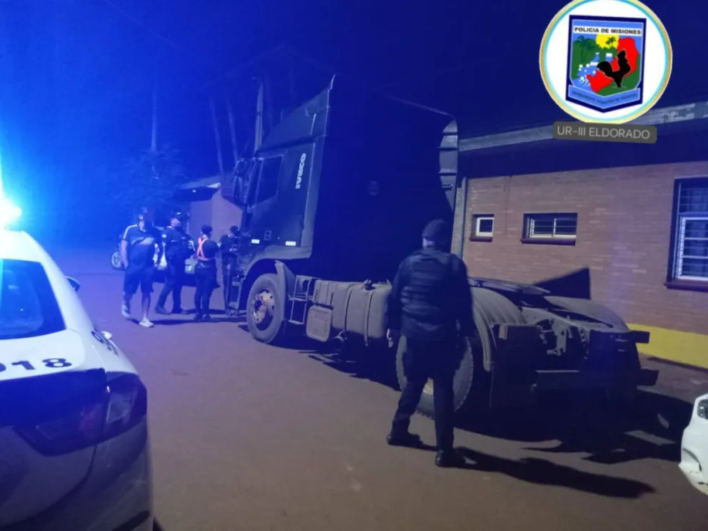 Camionero demorado por alcohol al volante en Eldorado