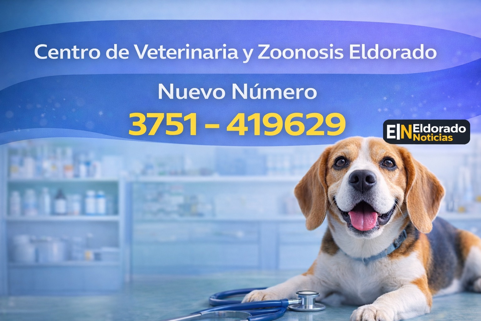 Centro de Veterinaria y Zoonosis de Eldorado tiene nuevo número
