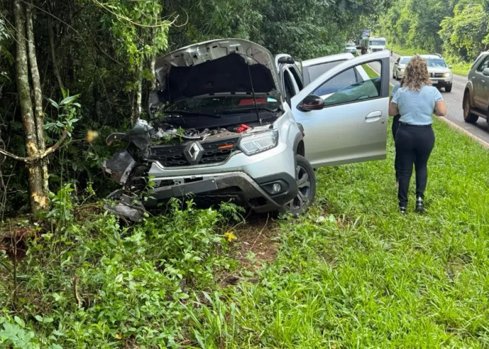 Choque en Ruta Nacional 12 Puerto Iguazú