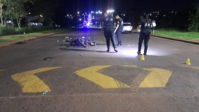 Choque entre moto y auto dejó un herido en Posadas