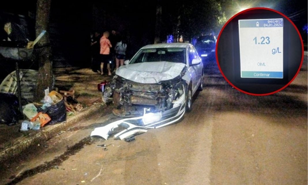 Conductor alcoholizado chocó vehículos estacionados en Puerto Rico