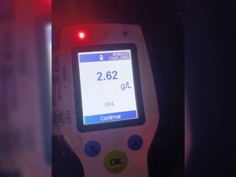 Despistó un auto
