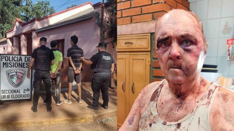 Detuvieron a dos personas por el robo a un jubilado en Eldorado